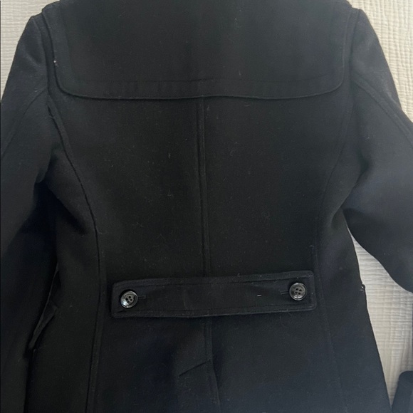 Burberry Black Wool Coat - Picture 8 of 8